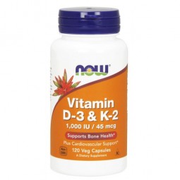 Vitamin D3 & K2, 1000...