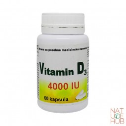 Vitamin D3 - 100mg, 4000...