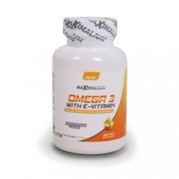Omega 3 + Vitamin E, 60 gel...