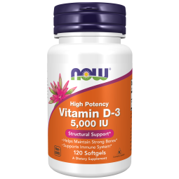 Vitamin D3 5000 IU, 120...